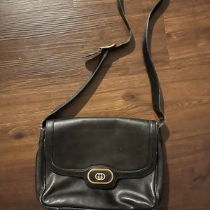 Vintage black Gucci Shoulder Bag